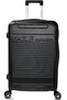 Defender 24" ABS Hard Luggage - Black + 1-Year
