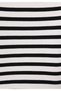 Comfort Fit Round Neck Striped Men's Black Long Sleeve T-Shirt - 5