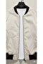 Oversize Zippered Bomber Jacket - 2