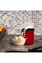 Worldtronics Electric Hot Air Popcorn Popper Maker for Home (Red)