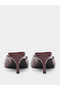 Rubia Peep Toe Mules - 5