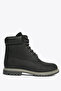 Genuine Leather Nubuck Black Women's Boots & Booties 1101-g