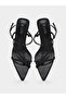 Layne Pointed Toe T-Bar Strap Sandals - 5