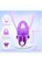 Facial Steamer - Nano Ionic Hot Mist Home Spa for Deep Cleaning & Moisturizing (Purple) - 2