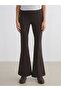 LCW Vision Elastic Waist Spanish Leg Women's Trousers - 2