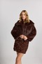 Crop Faux Fur Jacket - 3
