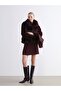 Lcwaikiki Classic Jacket Collar Women's Fur Coat - 3