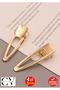 2-Piece Gold Color Pen Buckle 6.5 cm