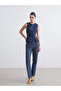 Lcw Jeans Blue Flare Women's Jean Pants