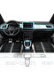 Volkswagen T-Roc Compatible Gear Surround and Front Chest Piano Black Set of 6 Tpu Protector 2022-2025