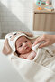 Baby Swaddle Towel 100% Cotton Embroidered 75X75Cm