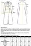 Shirt Collar Snap Fastener and Leather Detail Gabardine Suede Top Coat Black 6799 - 8