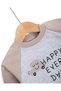 Baby Boy 3-Piece Stylish Top and Bottom Set with Fiber Vest / 6-9-12-18 Months Seasonal 3-Piece Cool Set - 3