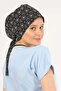 حجاب جراحي أسود بنمط هندسي - 2