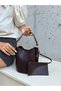 Very Stylish Burgundy Women's Hand and Shoulder Bag