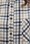 Plaid Shirt White - 7