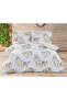 Double Bedding Set 100% Cotton Satin Set of 6