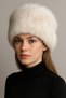 Women's Cream Color Winter Faux Fur Plush Russian Ushanka Hat - 3