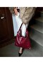 Mercan Stores Wide Knit Detailed Hand and Shoulder Bag - 6