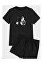 Men's Astronaut and Moon Fisherman Printed Suit
