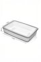 4 Pieces 2300 ml Refrigerator and Microwave Storage Container - Refrigerator Organizer Storage Box - 2