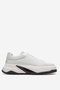 Men's Thick Sole Lace-Up Casual Shoes Genuine Leather Mc 22216 White