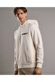 Printed Hoodie with Long Sleeves - 4