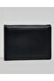 Black Women's Textured Tri-Fold Wallet - 3
