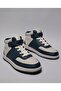 Navy Blue Boy's Color Block High Top Sneakers - 4