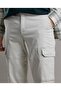 Solid Chinos with Button Closure - 4