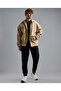 Logo Detail Hooded Jacket with Long Sleeves - 4