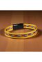 Straw Steel Bracelet with Yellow Tone & Colorful Detail (3 Pieces) - 3