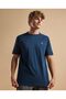 Logo Detail Active T-Shirt with Crew Neck and Short Sleeves