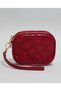 Burgundy Women's Quilted Coin Purse