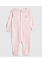 Pink Girl's 2 Pack Long Sleeves Sleepsuits - 4