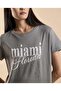 Typography Print T-Shirt with Crew Neck and Short Sleeves - 4