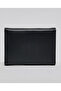 Black Women's Embroidered Tri-Fold Wallet - 3