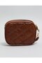 Brown Women's Quilted Coin Purse - 3