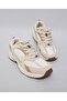 Beige Women's Color Block Chunky Sneakers - 4