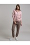 Solid Hooded Jacket with Zipper Closure - 2