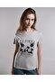 Printed T-Shirt with Crew Neck and Long Sleeves