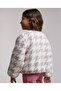 Patterned Jacket with Button Closure - 4