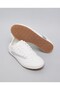 Ivory Women's Color Block Lace Up Sneakers - 3