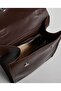Brown Women's Textured Flap Backpack - 5