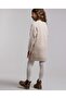 Sequined Sweater Dress with Crew Neck and Long Sleeves - 4