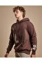 Appliqued Hoodie with Long Sleeves - 2