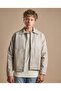 Solid Jacket with Zipper Closure