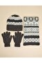 Navy Blue Boy's 3 Pack Winter Essential Set