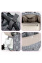set of 3 Diaper Backpack with Changing Mat and Bottle Bag - Arrow Grey - 3