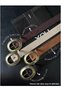 4-Piece Suede Oval Antique Buckle Women's Trouser Belt, Coat Belt, Shirt Belt, Dress Belt